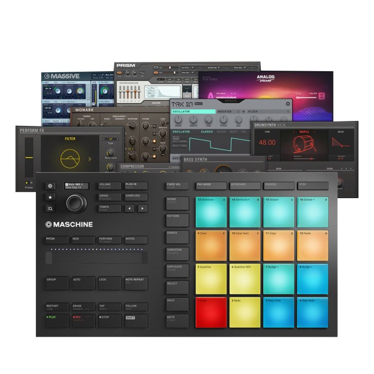 download native instruments maschine mikro mk3 drum controller review