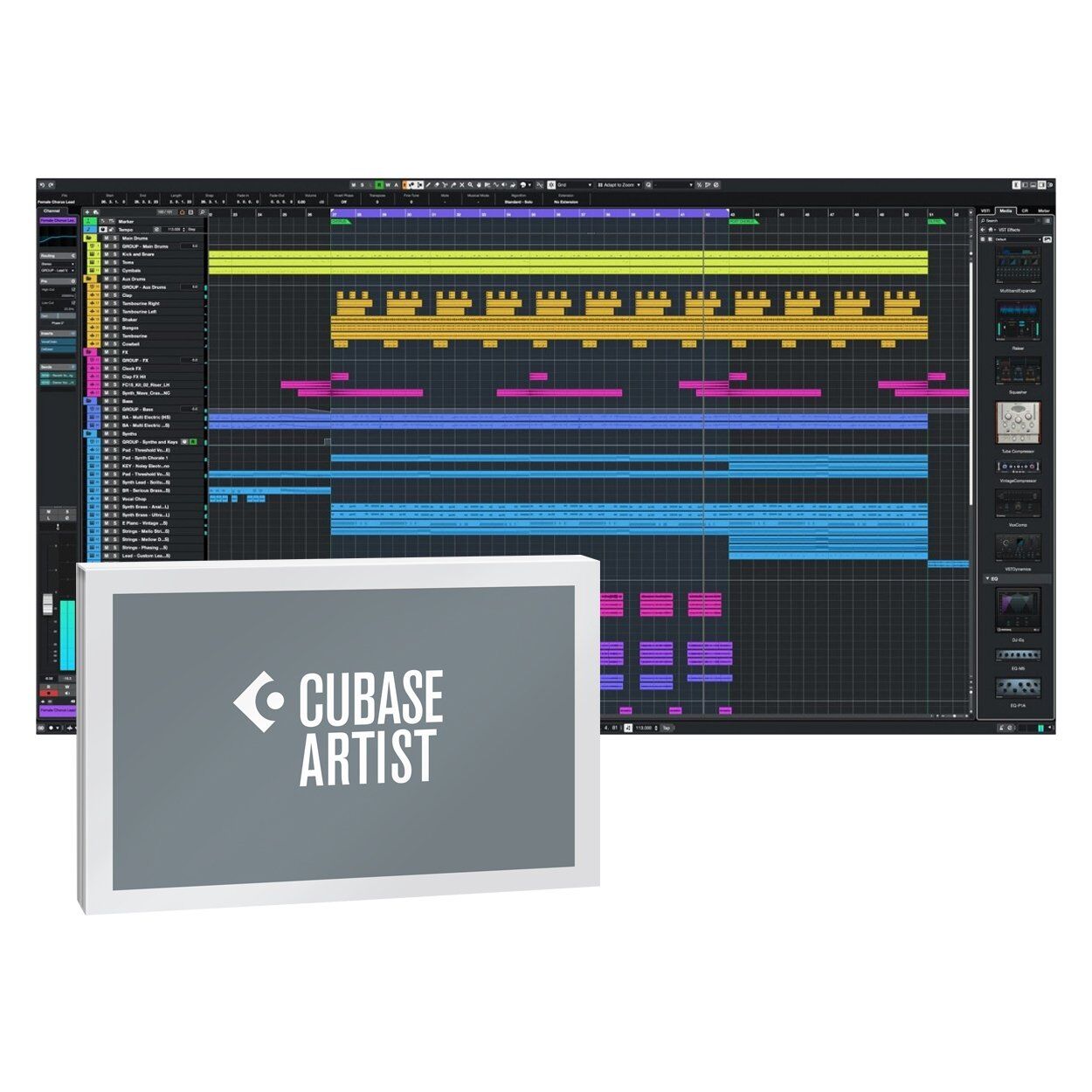 最高の Steinberg Cubase Artist 13 EDU – Thomann United Kingdom｜DAW DTM・DAW